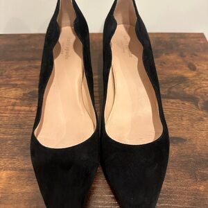 Kate Spade Black Heeled Shoes
